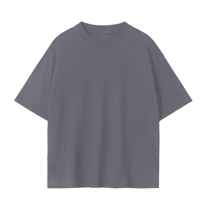 Regular Fit Drop Shoulder Seamless T-Shirt - 230 GSM keep