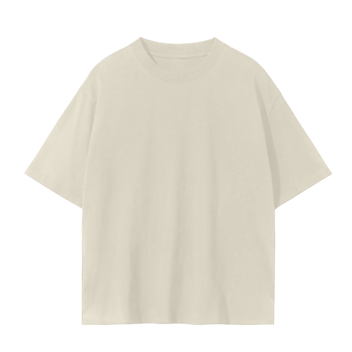 Regular Fit Drop Shoulder Seamless T-Shirt - 230 GSM keep
