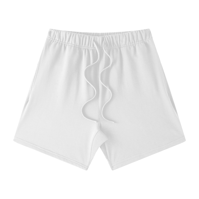 Streetwear Unisex Heavyweight Earth Tone Loose Fit FOG 100% Cotton Shorts