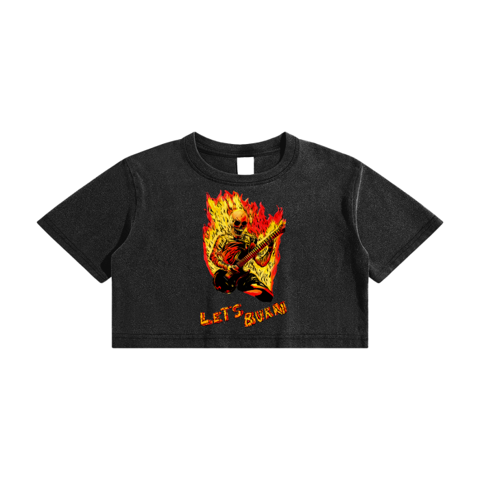 Crop Top T-Shirt – 220 GSM