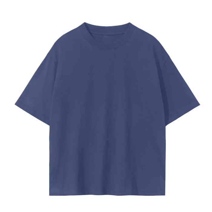 Regular Fit Drop Shoulder Seamless T-Shirt - 230 GSM keep