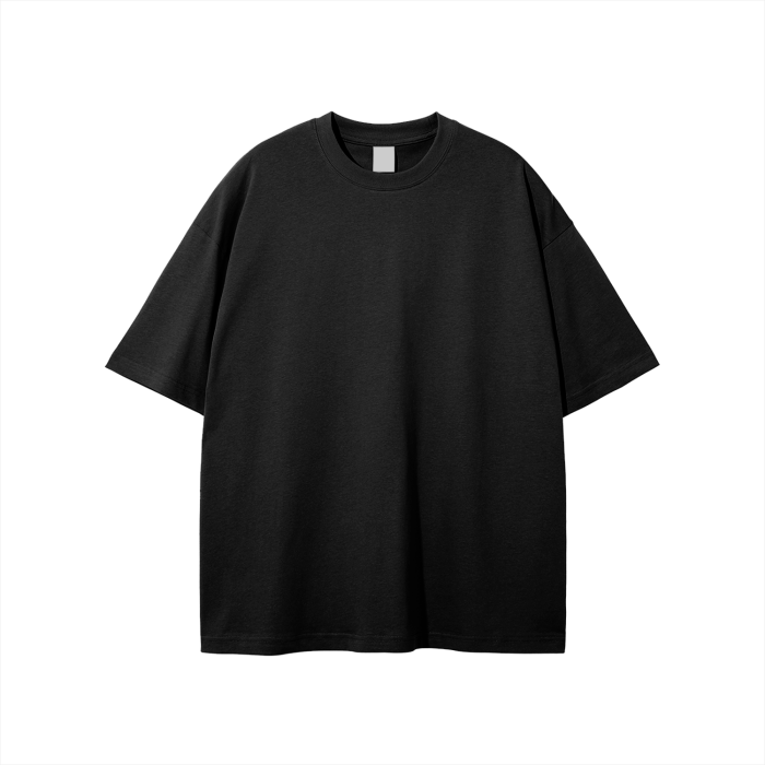 Streetwear Unisex Solid Color Loose Fit FOG T-Shirt
