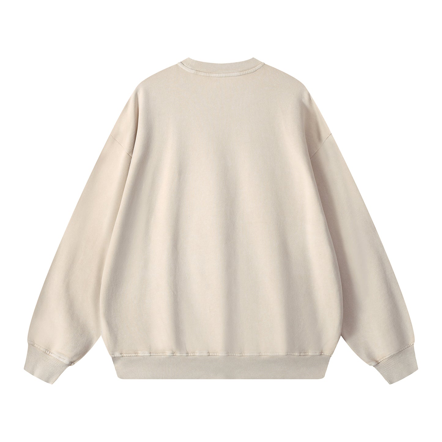 Classic Washed Oversized Streetware Sweatshirt