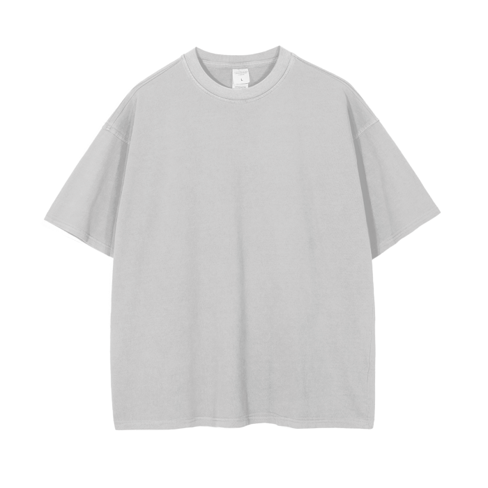 Vintage Wash Drop Shoulder T-Shirt - 250 GSM