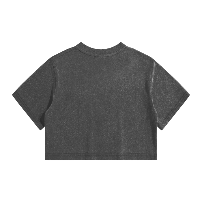 Crop Top Streetware T-Shirt - 220 GSM