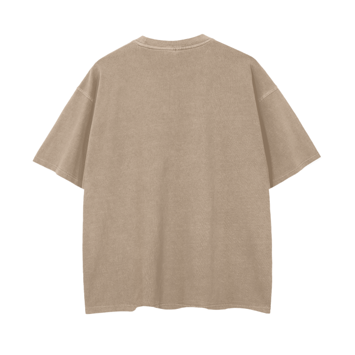 Vintage Wash Drop Shoulder T-Shirt - 250 GSM