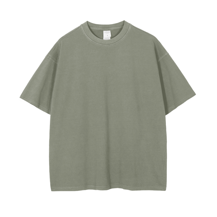 Vintage Wash Drop Shoulder T-Shirt - 250 GSM